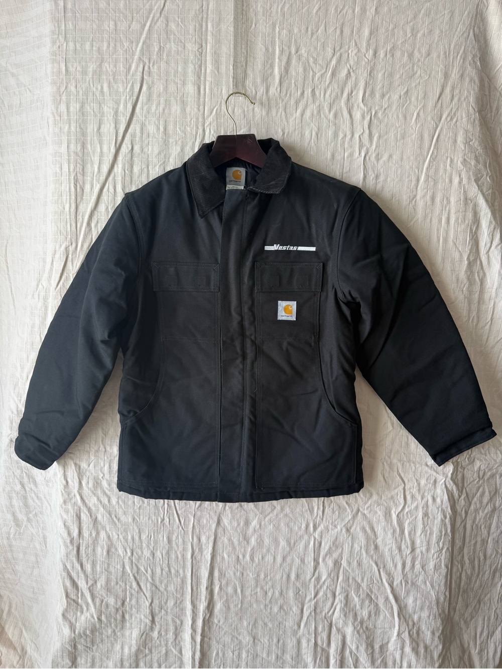 Carhartt CO3 Classic Artic /Duck Jacket Vestas Logo Unisex Sz 40 NWTT